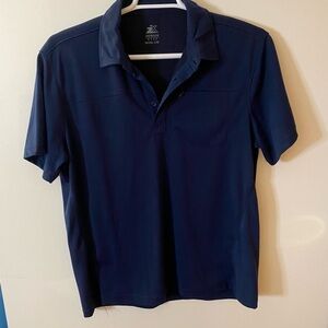 ZX outdoor gear men’s polo Navy Blue large.